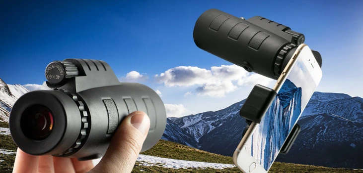 Space Scope used in icy mountain setting